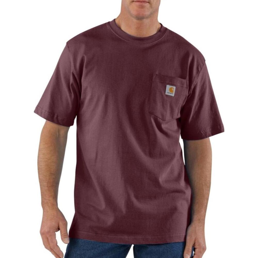 Carhartt T-Shirt Loose Fit Short Sleeve Workwear Gorpcore Cherry Size 3XL